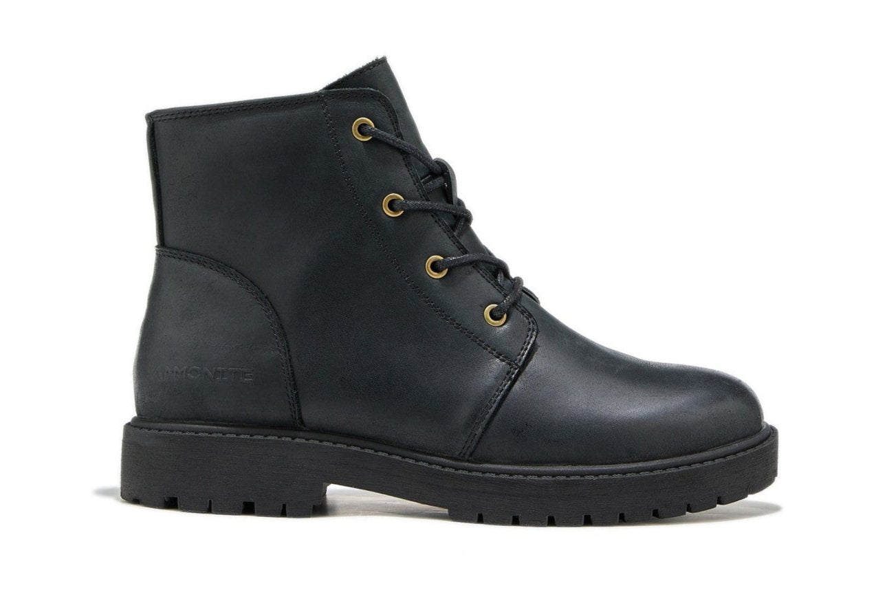Women's Water-Resistant Portland Boots | Black