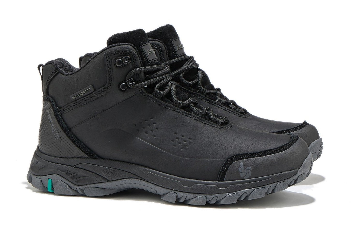 Men's Waterproof Hiking Boots Runswick Black