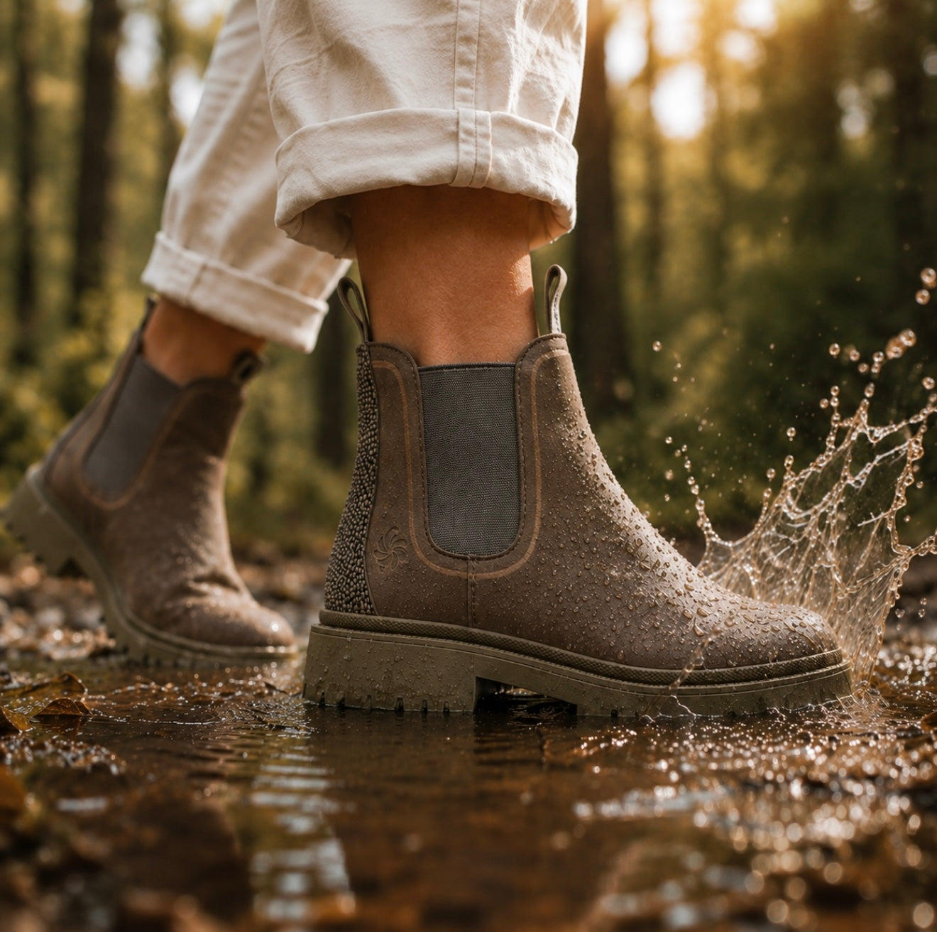 Women's Water-Resistant Chelsea Boots | Quartz Grey | 30% Off